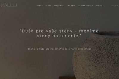 kallu.sk website